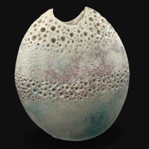 Porcelain Pierced Oval